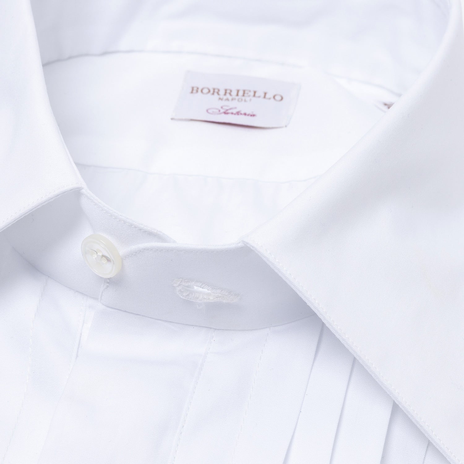 Tuxedo Shirt "Sartorial Plissee" made of Pure Cotton - handmade